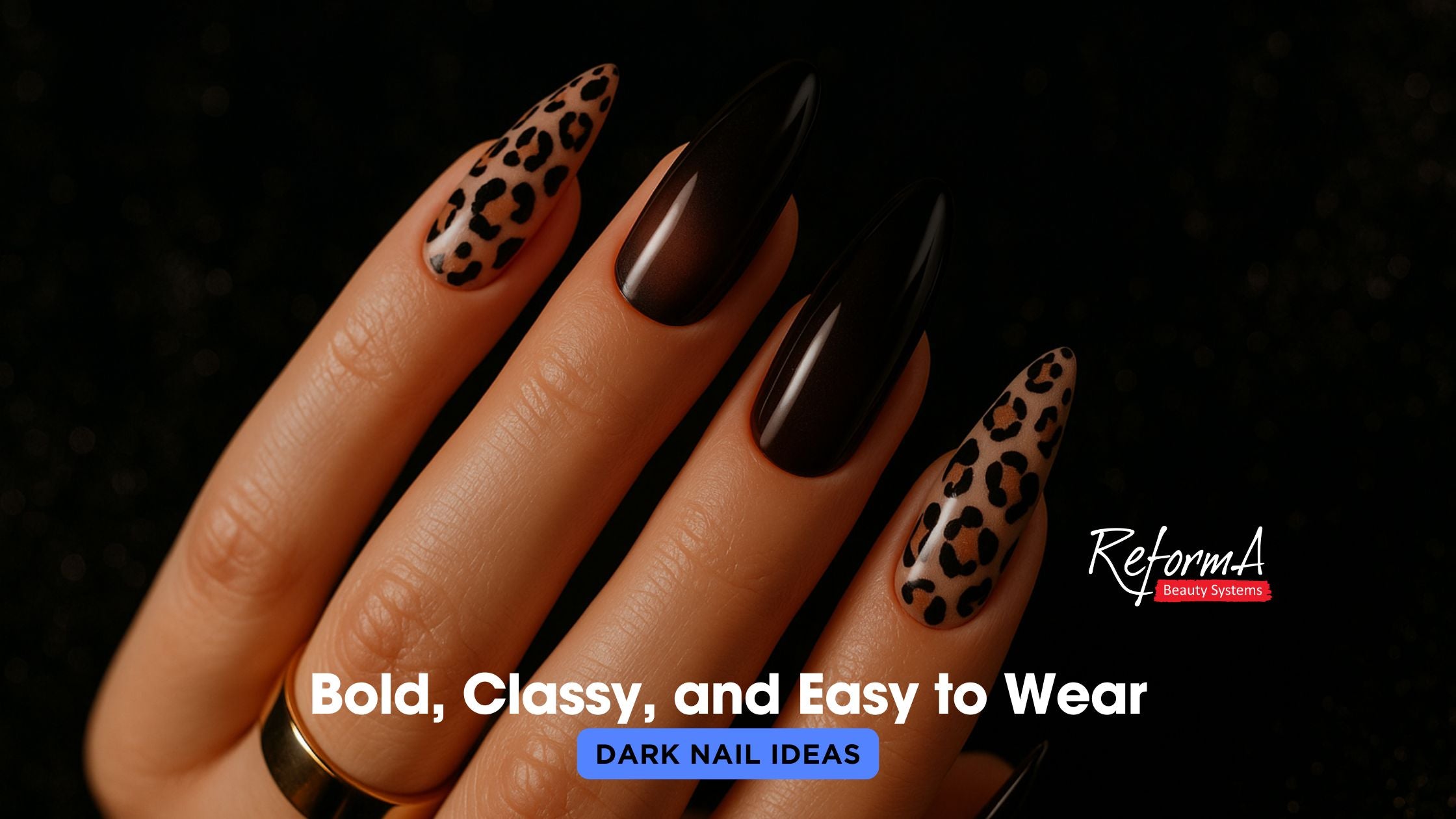 Bold Dark Pearl Nail Trends