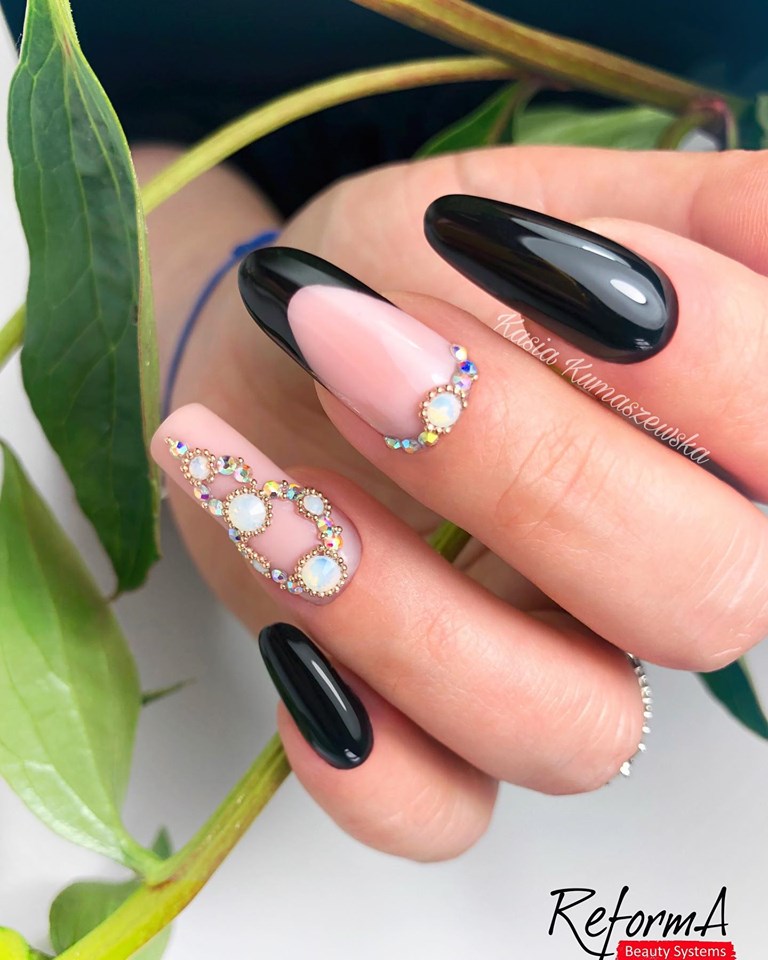 Esmalte de uñas híbrido - GP Black King, 10 ml