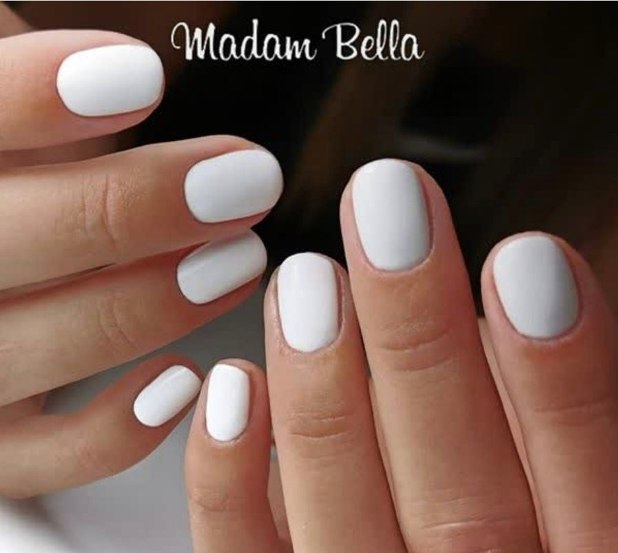 Esmalte de uñas híbrido - GP White Queen, 10 ml