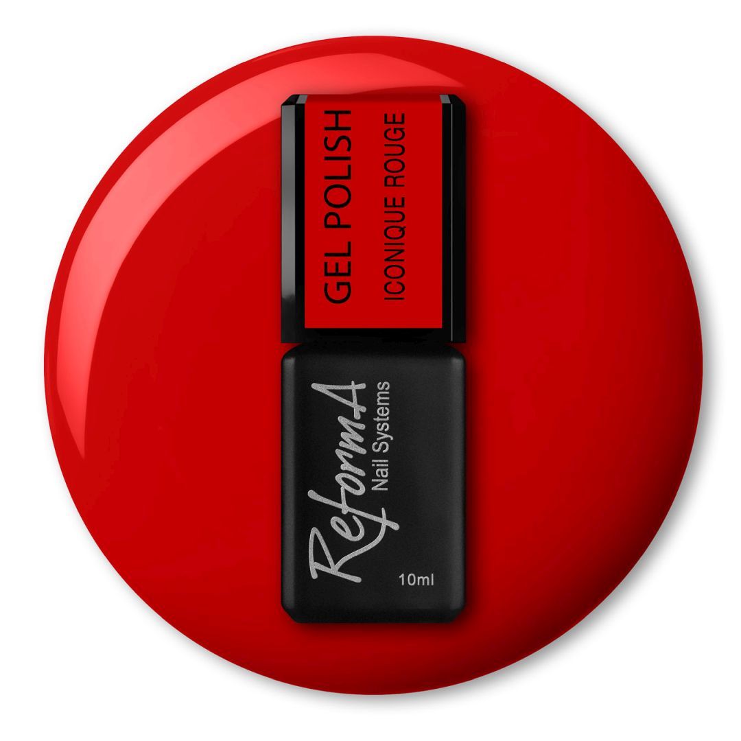 Esmalte de uñas híbrido - GP Iconique Rouge, 10 ml