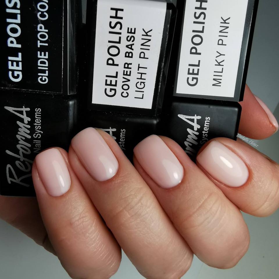 Гибридный лак для ногтей — GP Milky Pink, 10 мл