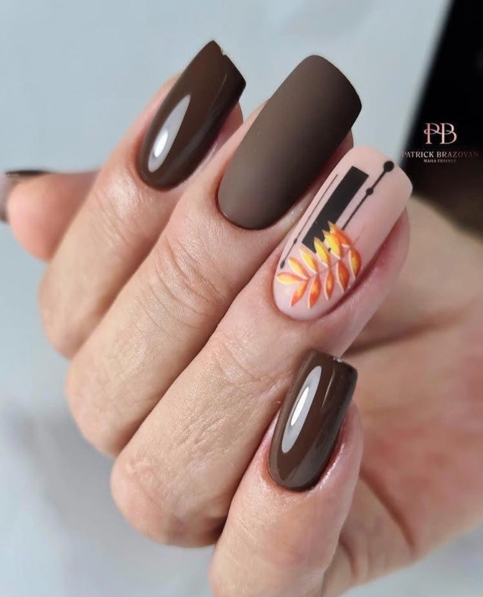 Гибридный лак для ногтей - GP Choco, 10 мл