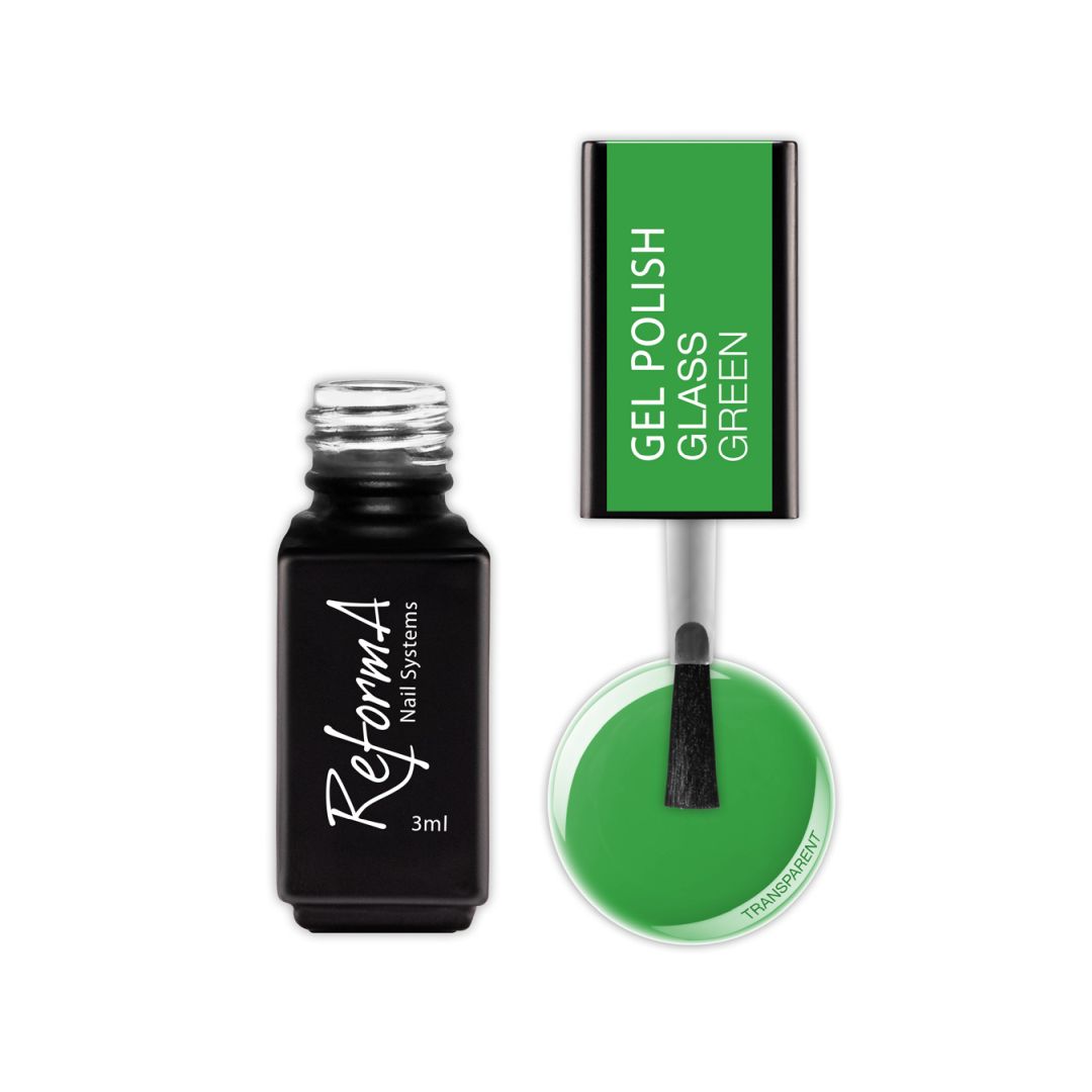 Hybrid-Nagellack – GP Glass Green, 3 ml