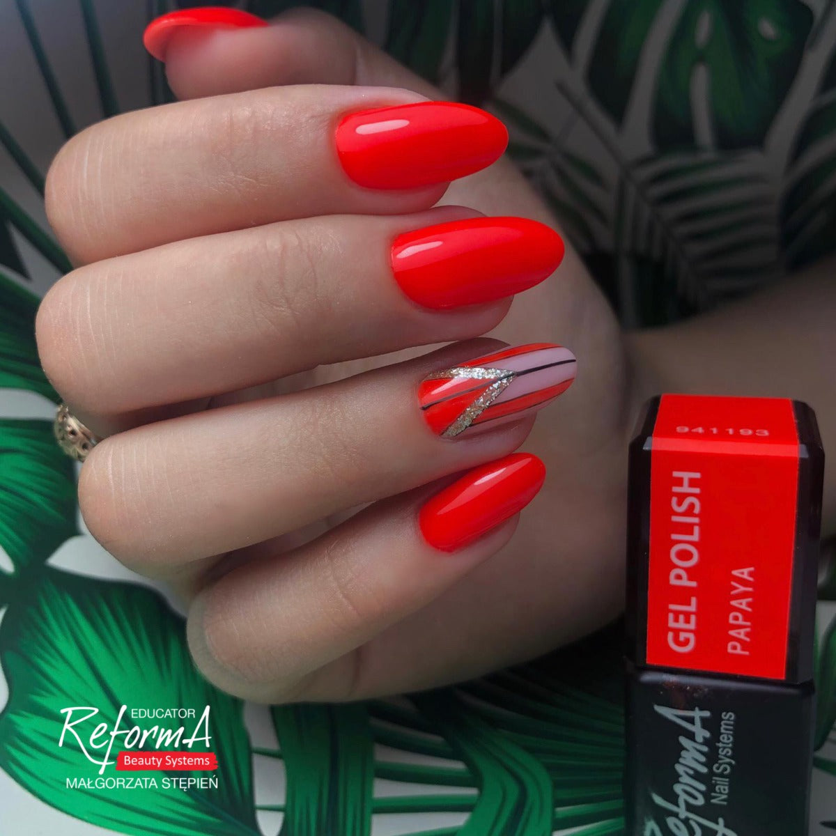 Esmalte de uñas híbrido - GP Papaya, 10 ml