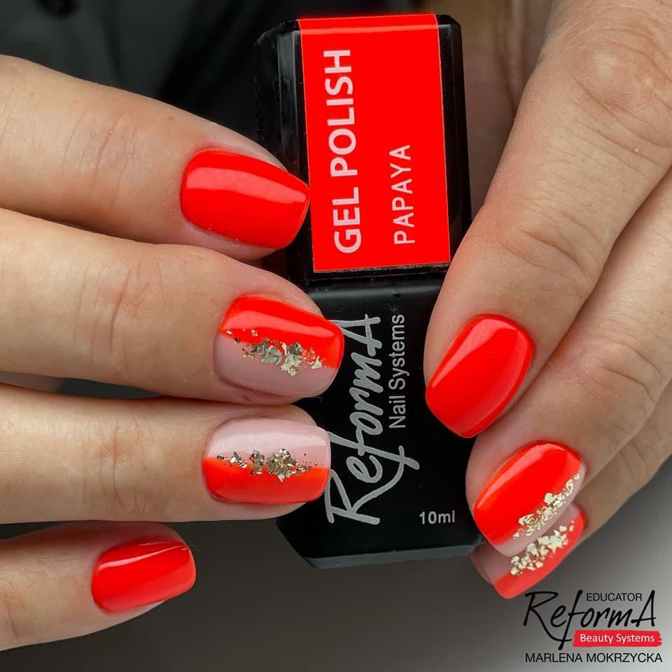 Esmalte de uñas híbrido - GP Papaya, 10 ml