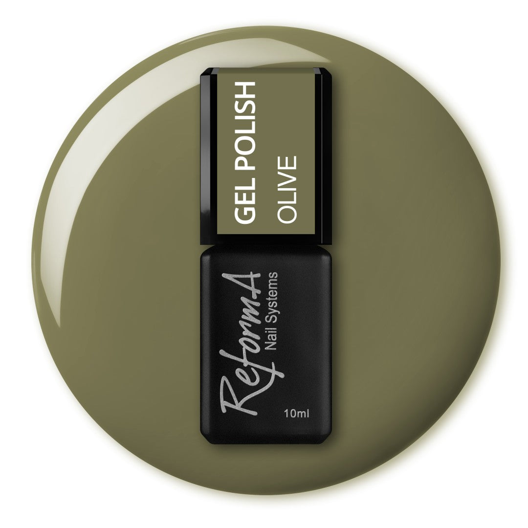 Gel Polish - Olive, 10 ml