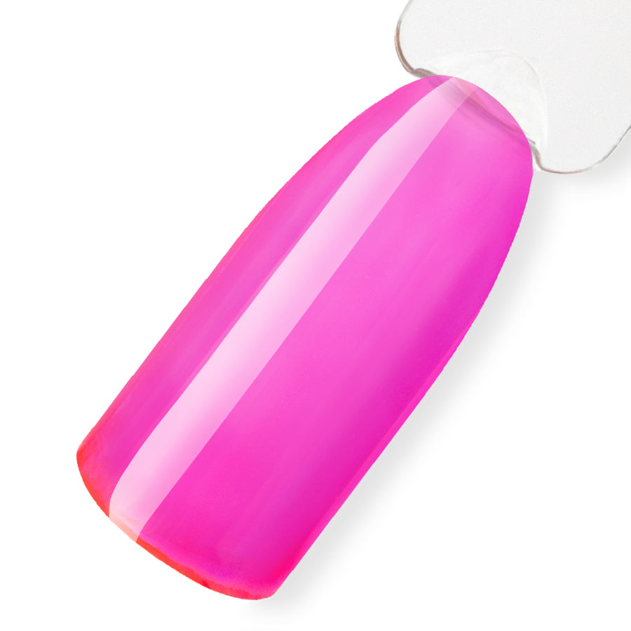 Гибридный лак для ногтей — GP Glass Neon Pink, 3 мл