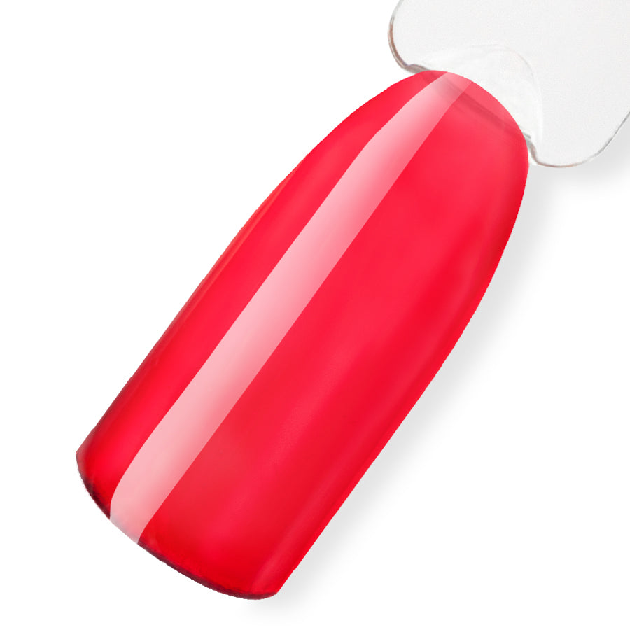 Esmalte de uñas híbrido - GP Glass Red, 3 ml