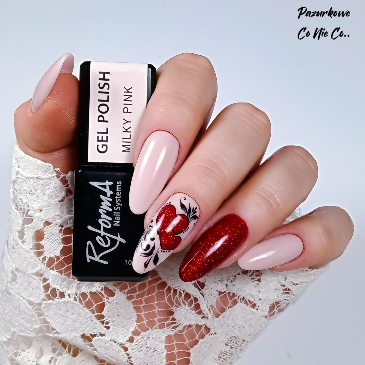 Гибридный лак для ногтей — GP Milky Pink, 10 мл