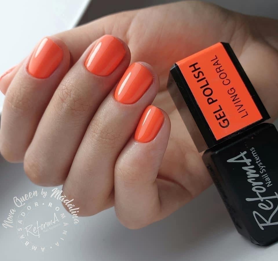 Hybrid-Nagellack – GP Living Coral, 10 ml