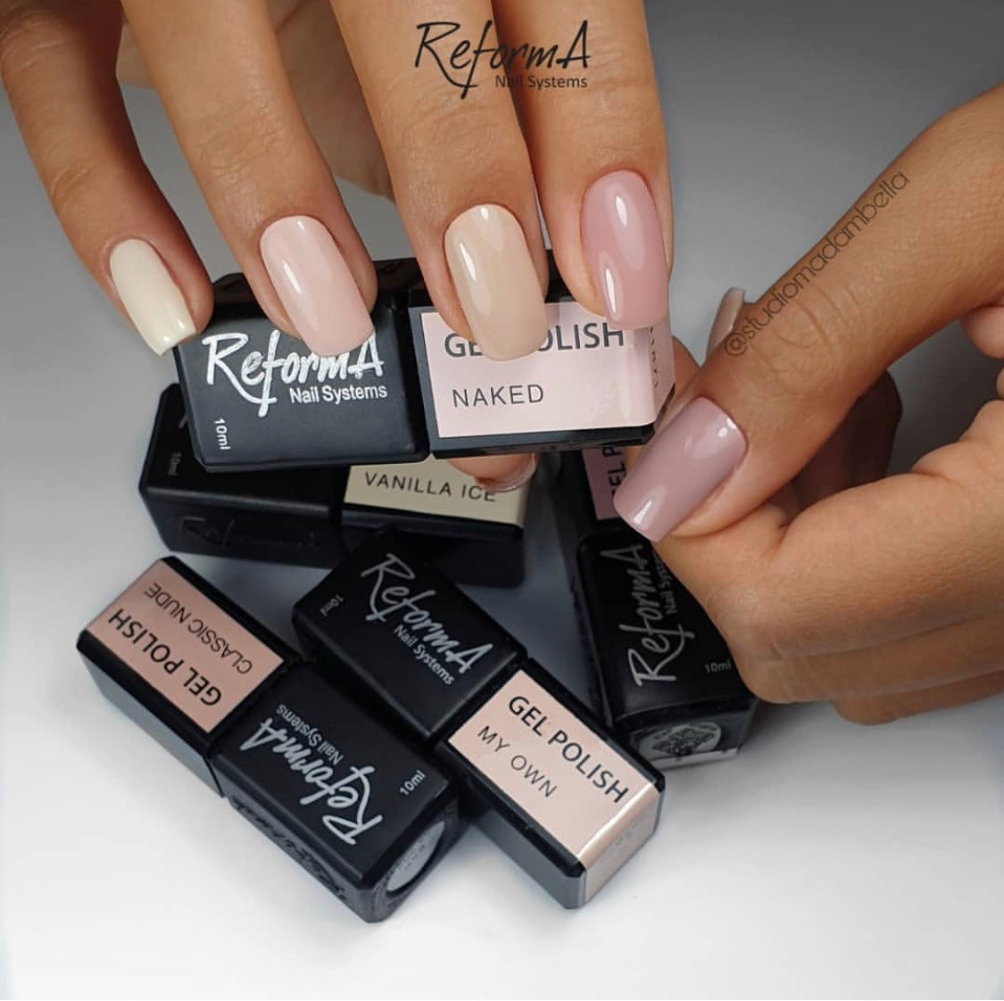 Gel Polish - Classic Nude, 10 ml