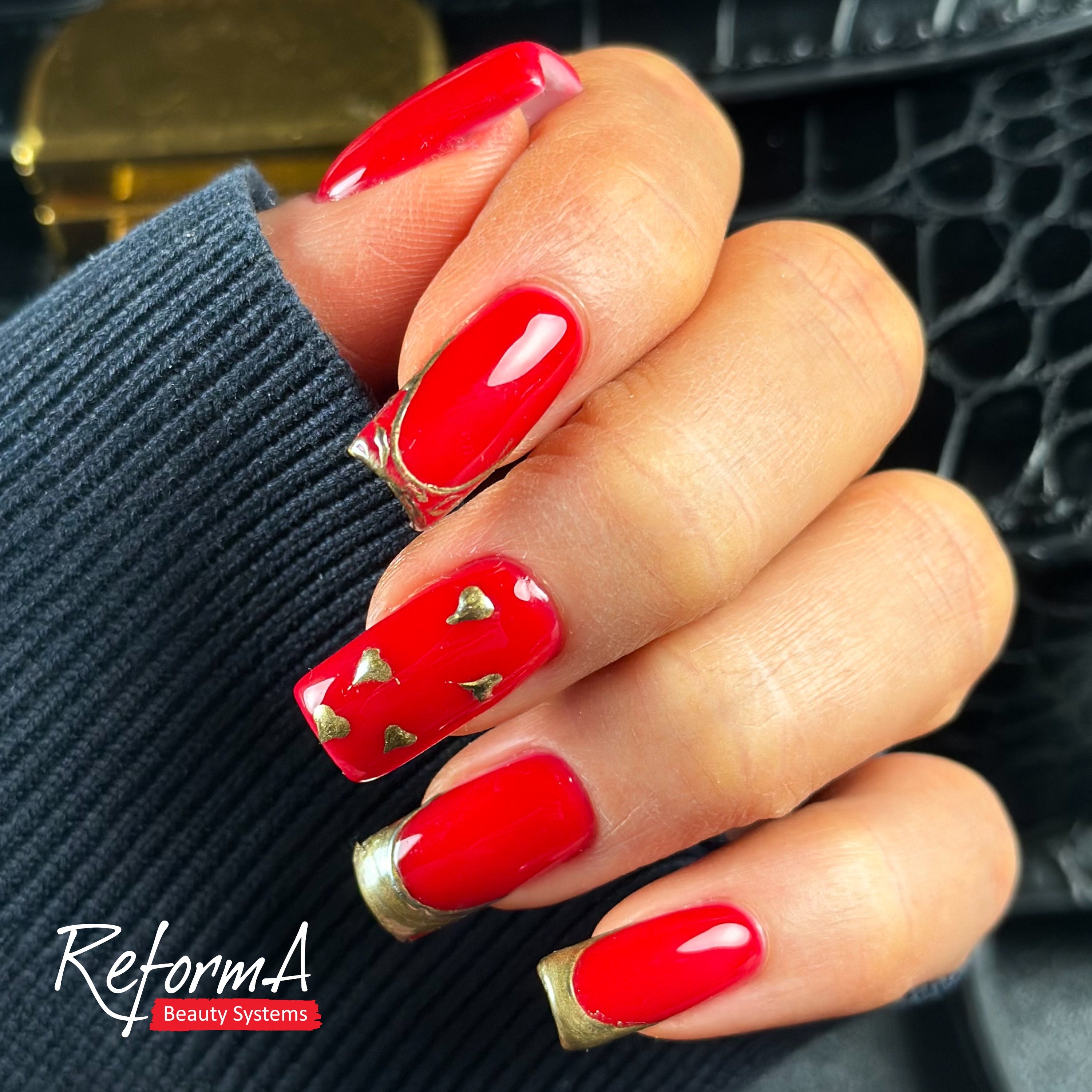 Mirror Gold Gel, Gold, Spiegel, metallisches Gel für Dekorationen, 7 g