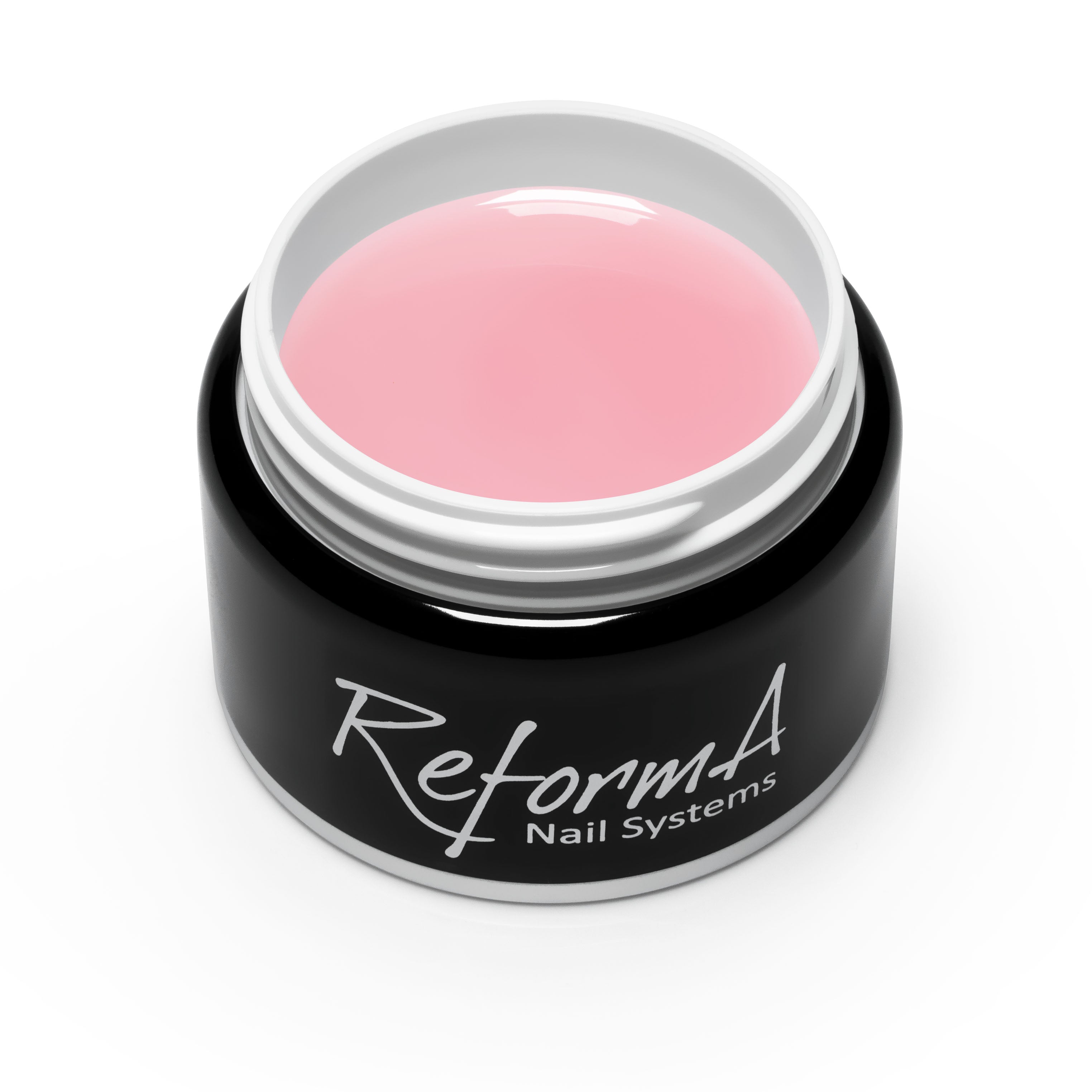 Goma, construcción, base híbrida rosa, color carne - Rose Buff API, 30 g