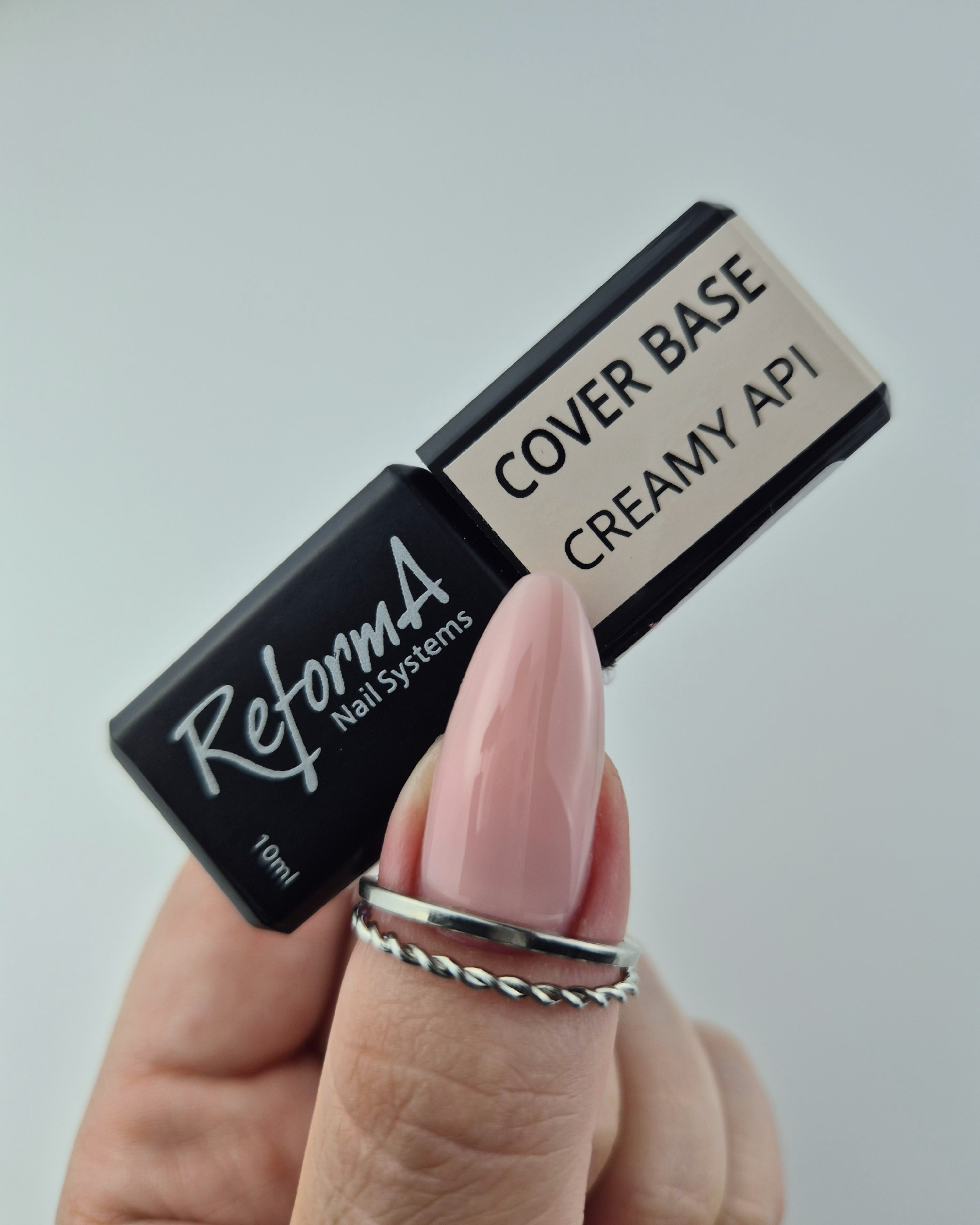 Goma, construcción, base híbrida cremosa, beige - Creamy API, 30 g