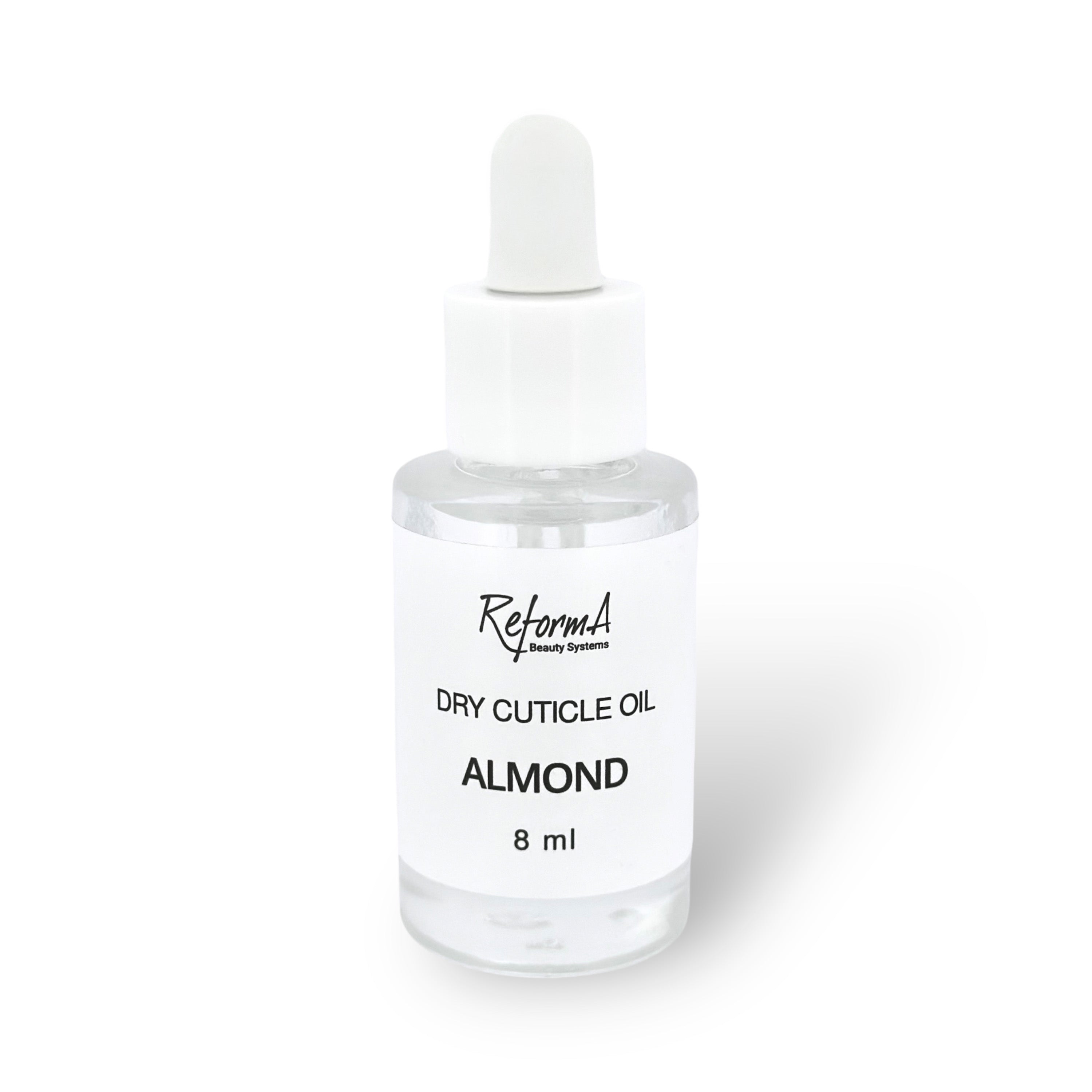 Aceite seco para cutículas ALMENDRA - Aceite para cutículas, 8 ml