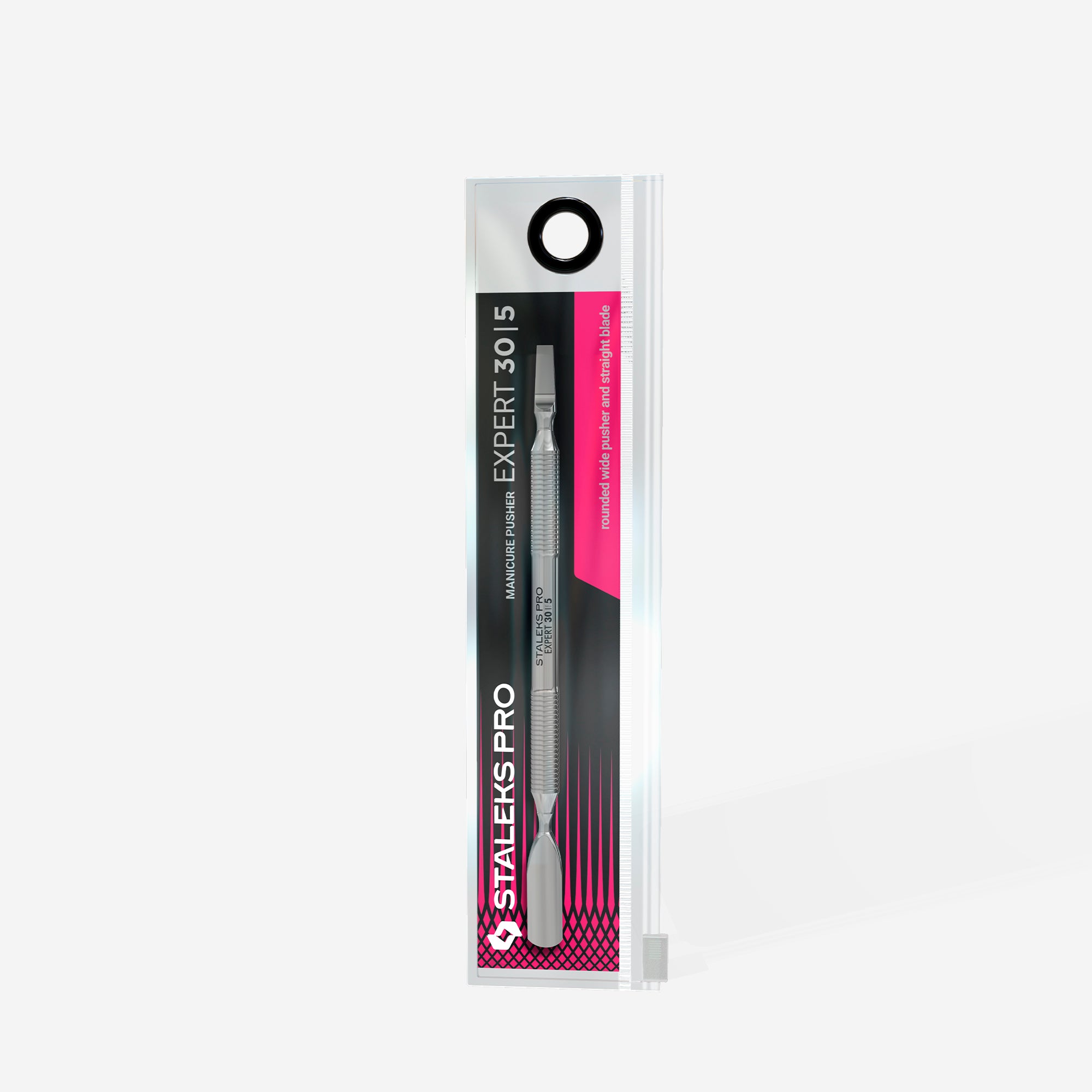 Manicure Pusher EXPERT 30 TYPE 5 (Wide Rounded Pusher and Straight Blade)