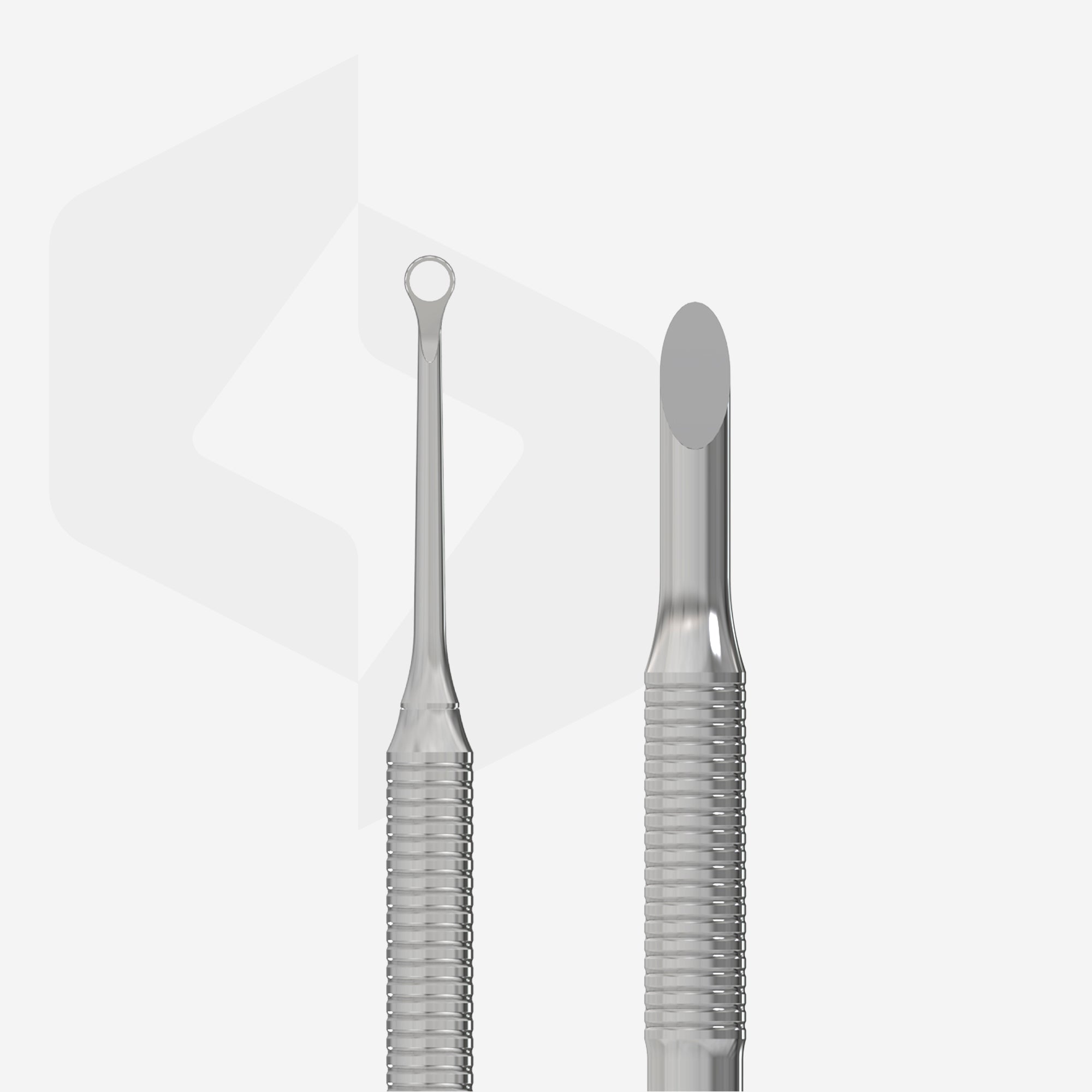 Manicure Pusher EXPERT 51 TYPE 2 (Angled Pusher and Ring)