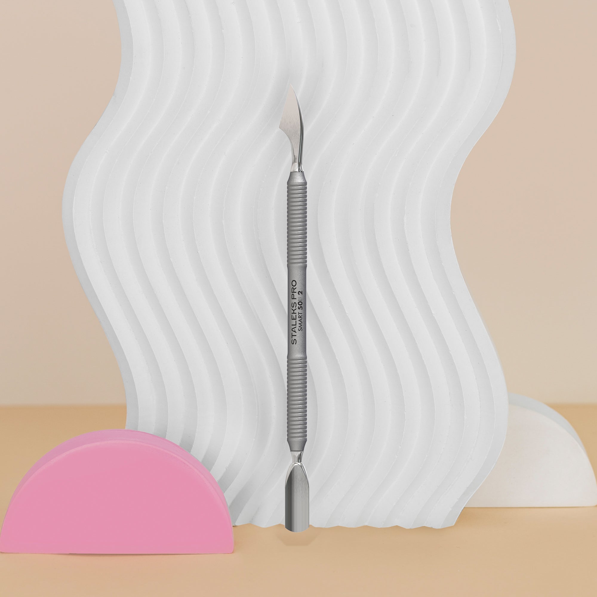 Manicure Pusher SMART 50 TYPE 2 (Narrow Rounded Pusher and Hatchet)