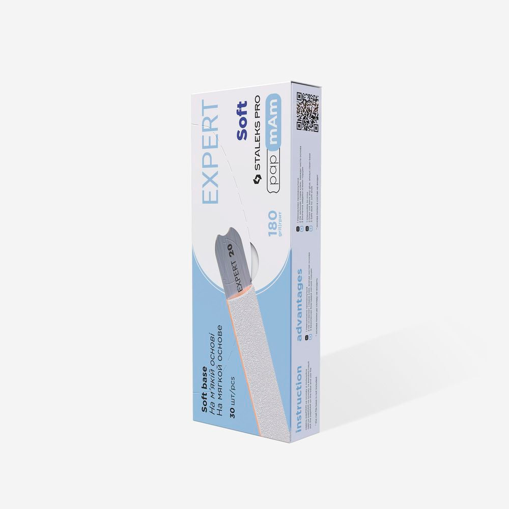 Refill White Files papmAm on Soft Base EXPERT 20 180 Grit (25 pcs)
