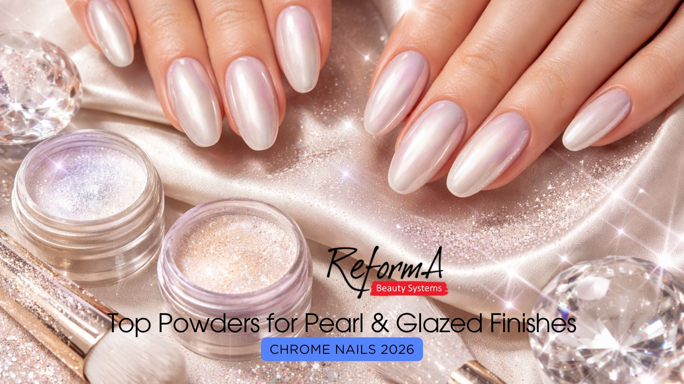 Chrome Nails 2026: Top Powders for Pearl & Glazed Finishes