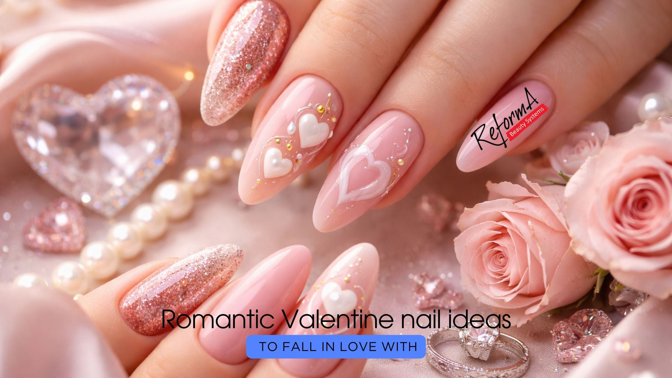 Romantic Valentine nail ideas to Fall in Love With