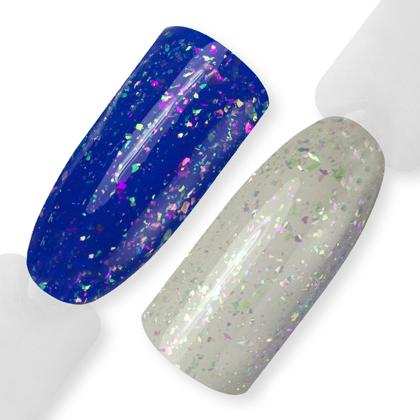 Esmalte en gel - Top Silver Sparkle, 10 ml