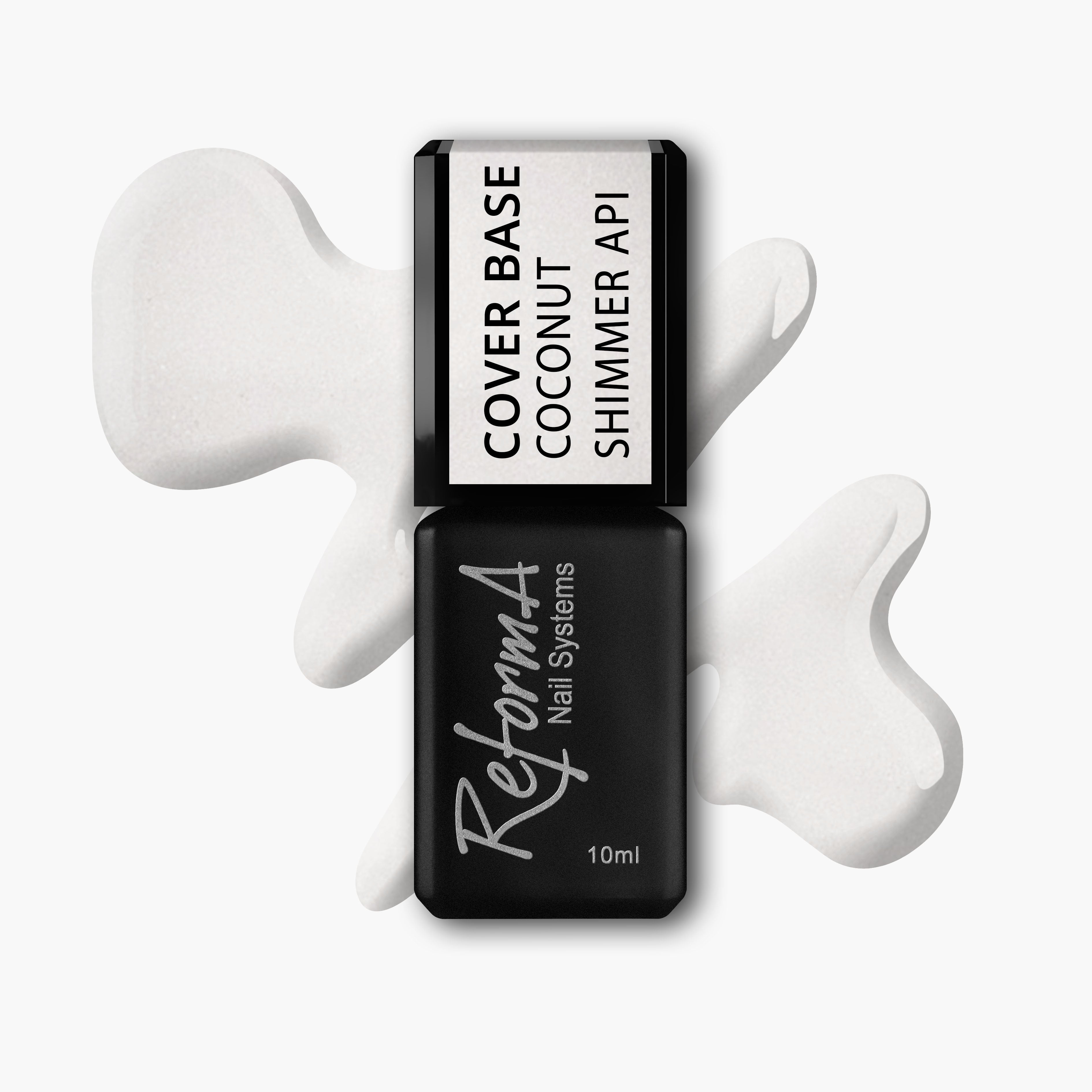 Cover Base - Nail Base: Coconut Shimmer API, 10 мл