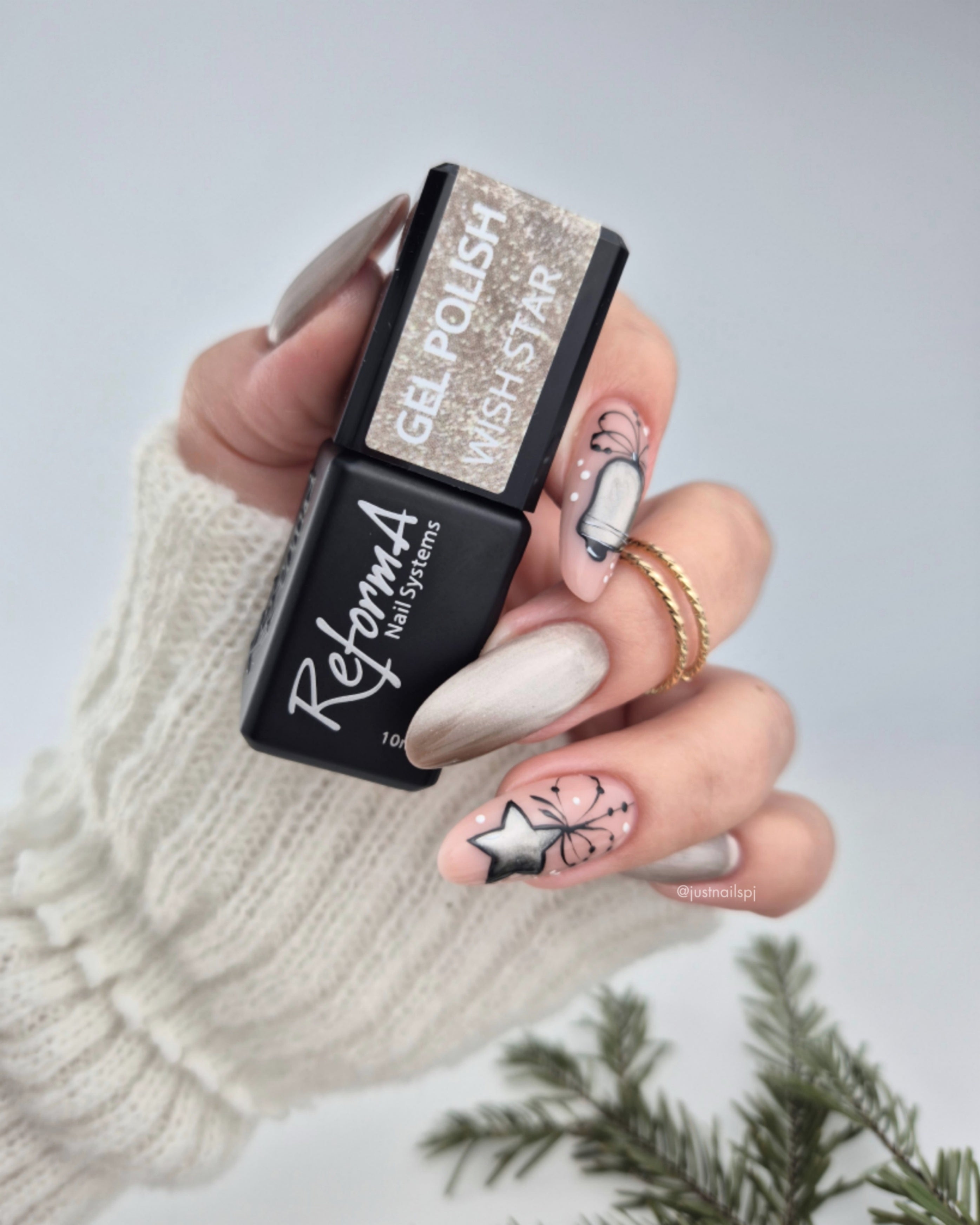 Gel Polish - Black King, 10 ml