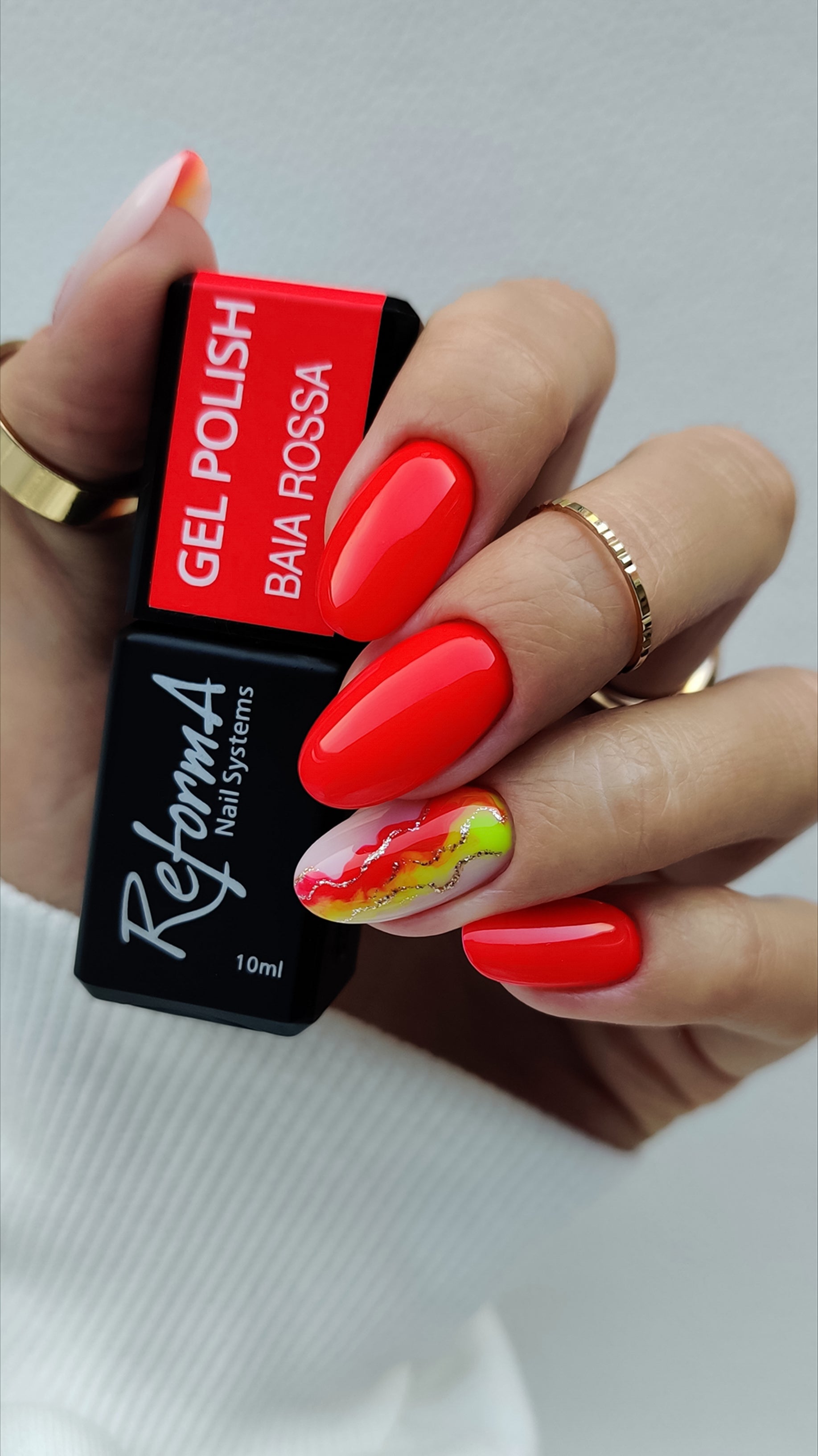 Gel Polish - Baia Rossa, 10 ml