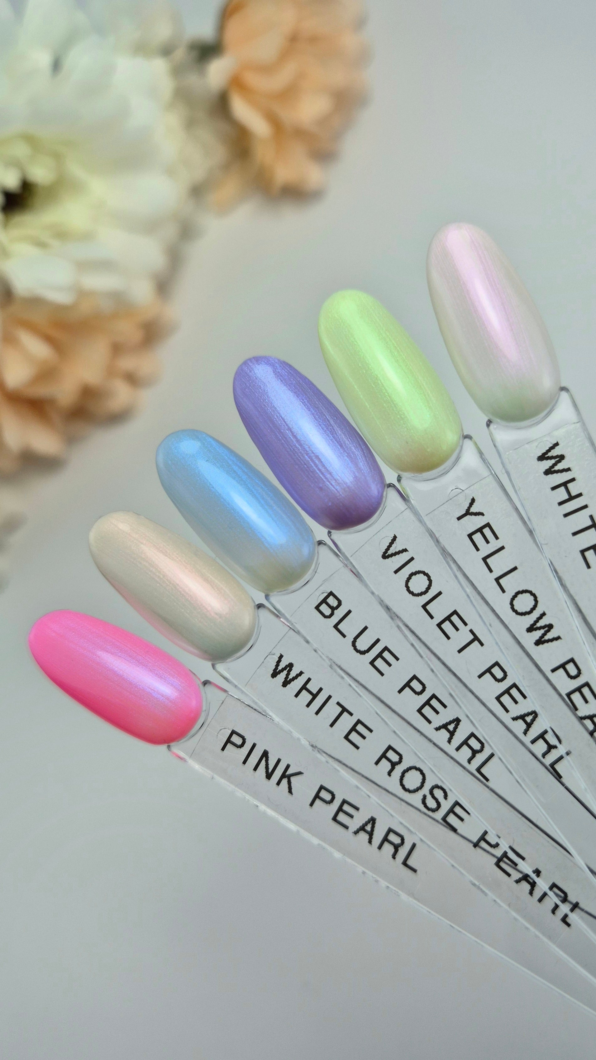 Gel Nail Polish - Blue Pearl, 3 ml