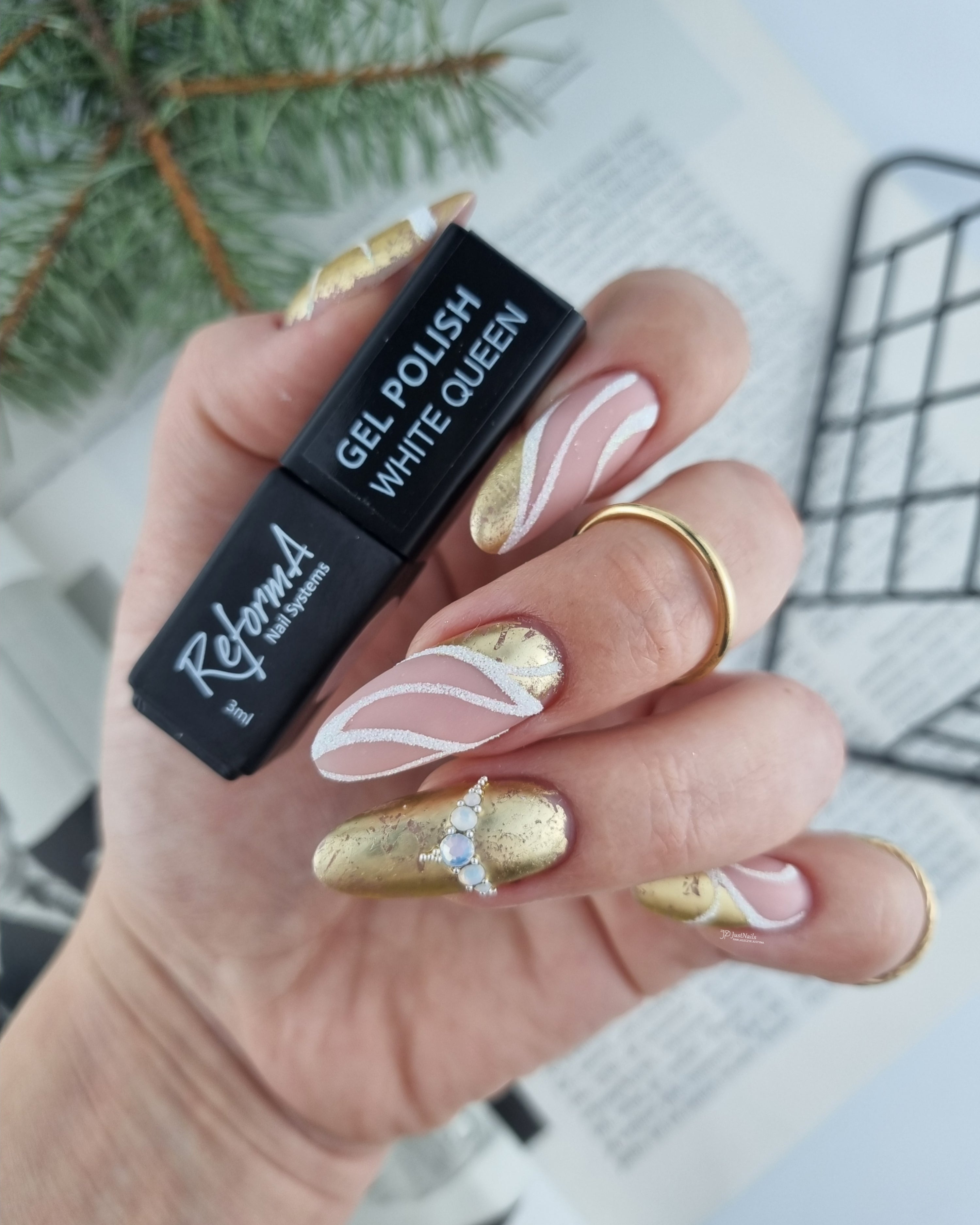 Gel Polish - White Queen, 10 ml