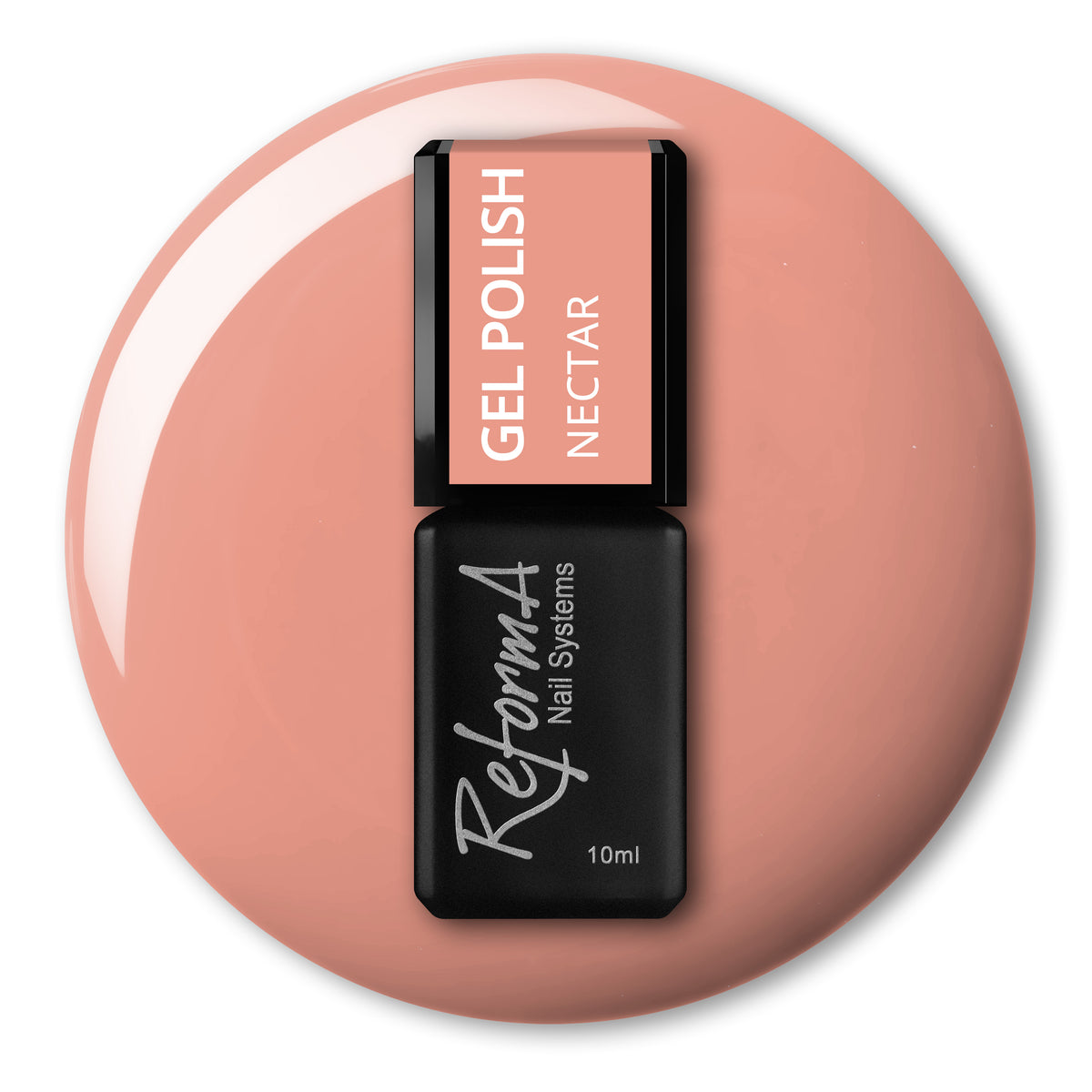 Gel polish Nectar, 10 ml - beige nude, BLOSSOM collection by ReformA