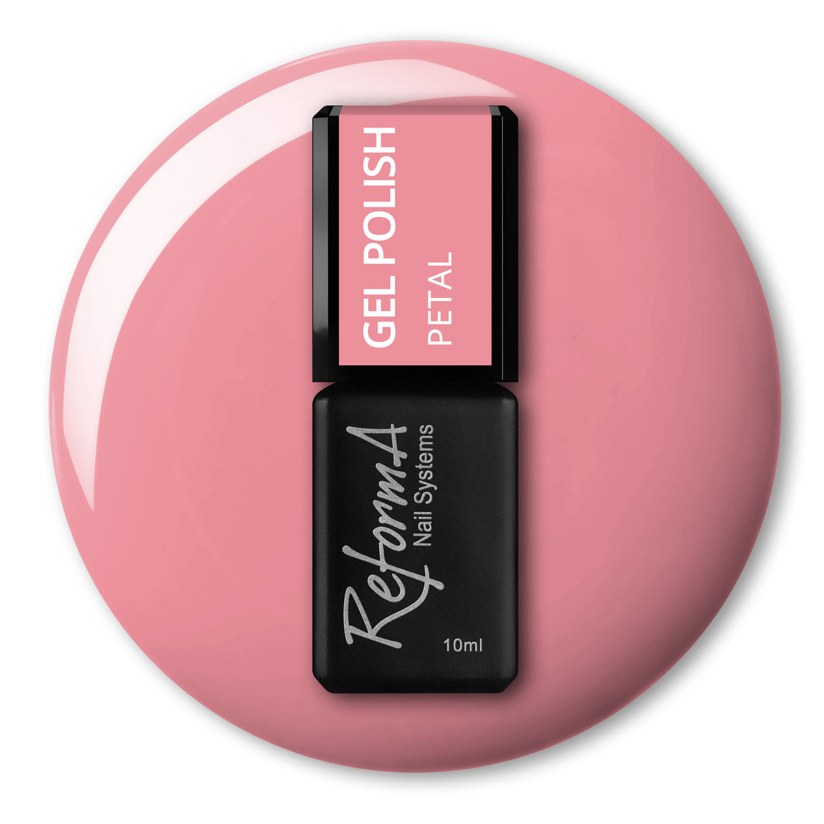 Gel polish Petal, 10 ml - pink nude, BLOSSOM collection by ReformA