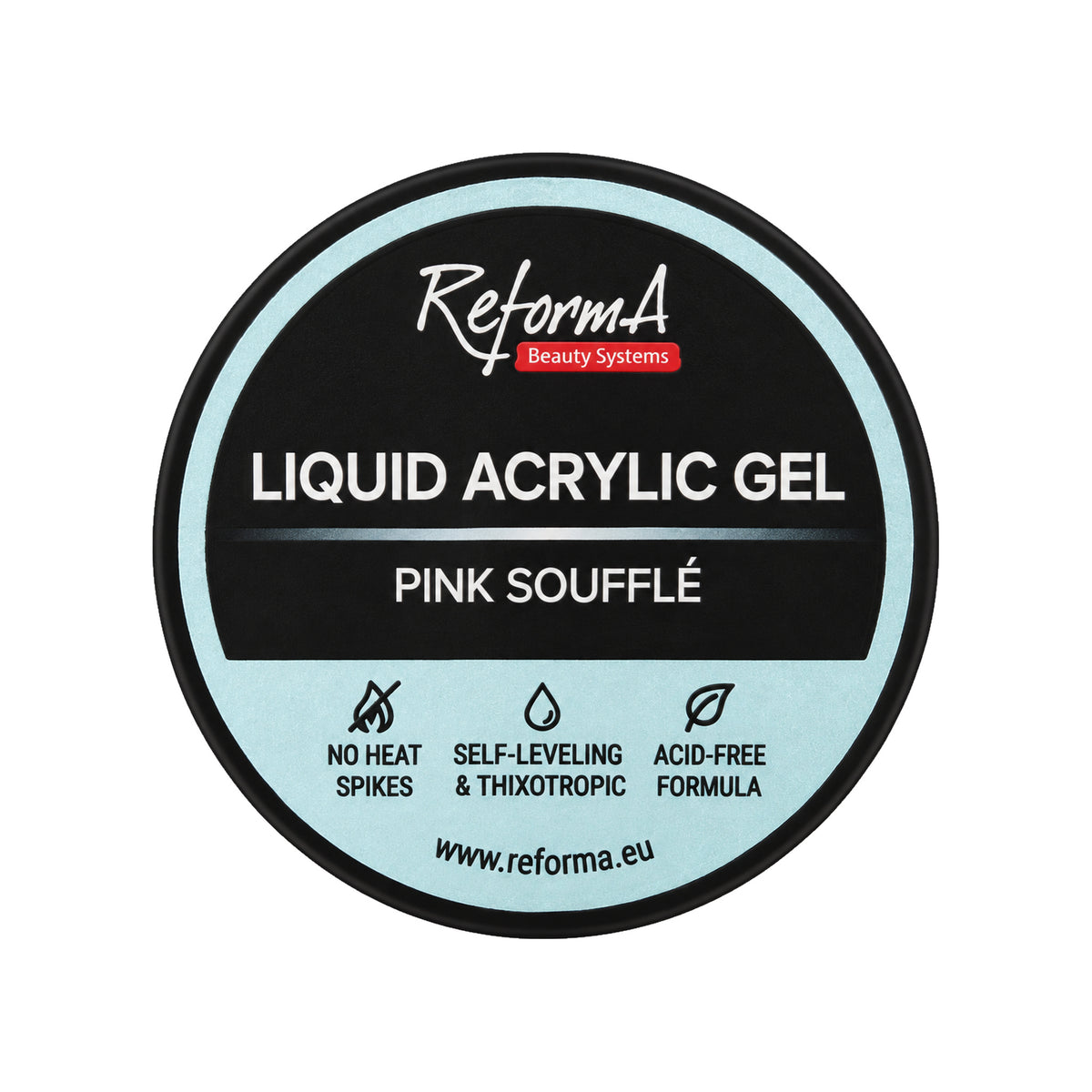 Liquid Acrylic Gel - Pink Soufflé, 15 g - product view, ReformA